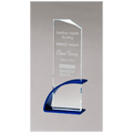 Blue Contemporary Clear 3 7/8