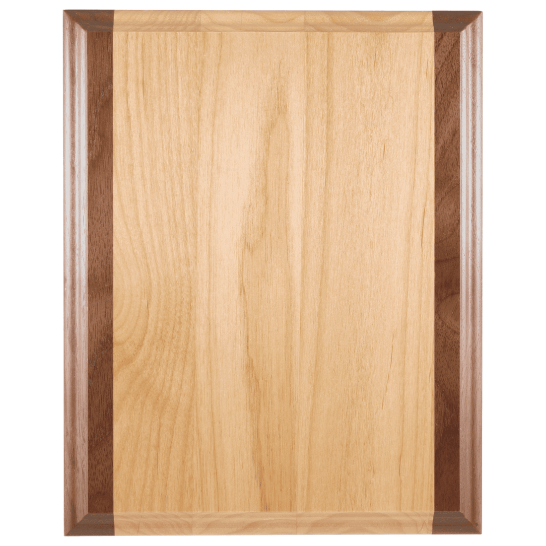 7" x 9" Genuine Red Alder & Genuine Walnut Plaque
