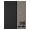 Gray Laserable Leatherette / Black 7