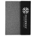 Black/Silver Laserable Leatherette /Gray 7