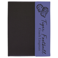 Purple Laserable Leatherette / Black 9 1/2