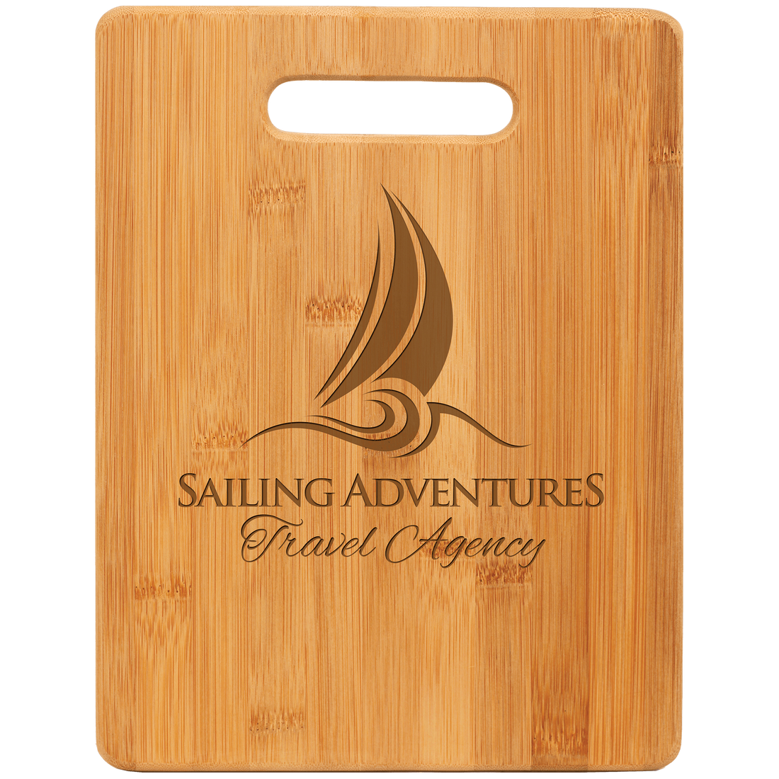 11 1/2" x 8 3/4" Bamboo Rectangle Cutting Board