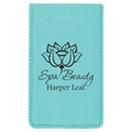 Teal 7-Piece Laserable Leatherette Manicure Gift Set