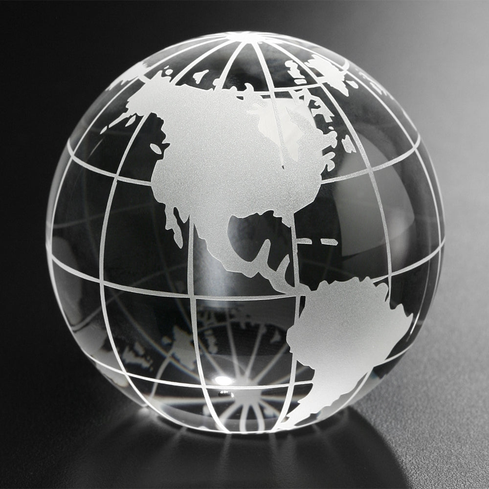 Galaxy Globe 3-1/4" Dia.; sample personalization shown