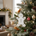 Gingerbread Ornament w/White Tassel