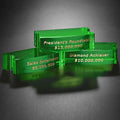 Goal-Setter Block - Green; sample personalization shown