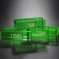 Goal-Setter Block - Green; sample personalization shown