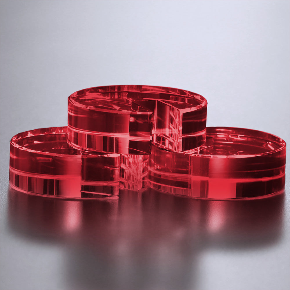 Goal-Setter Block - Red; sample personalization shown