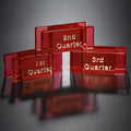 Goal-Setter Block - Red; sample personalization shown