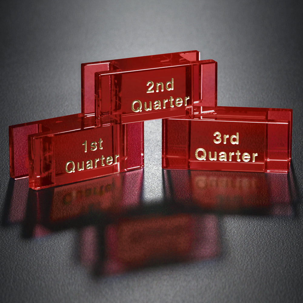 Goal-Setter Block - Red; sample personalization shown