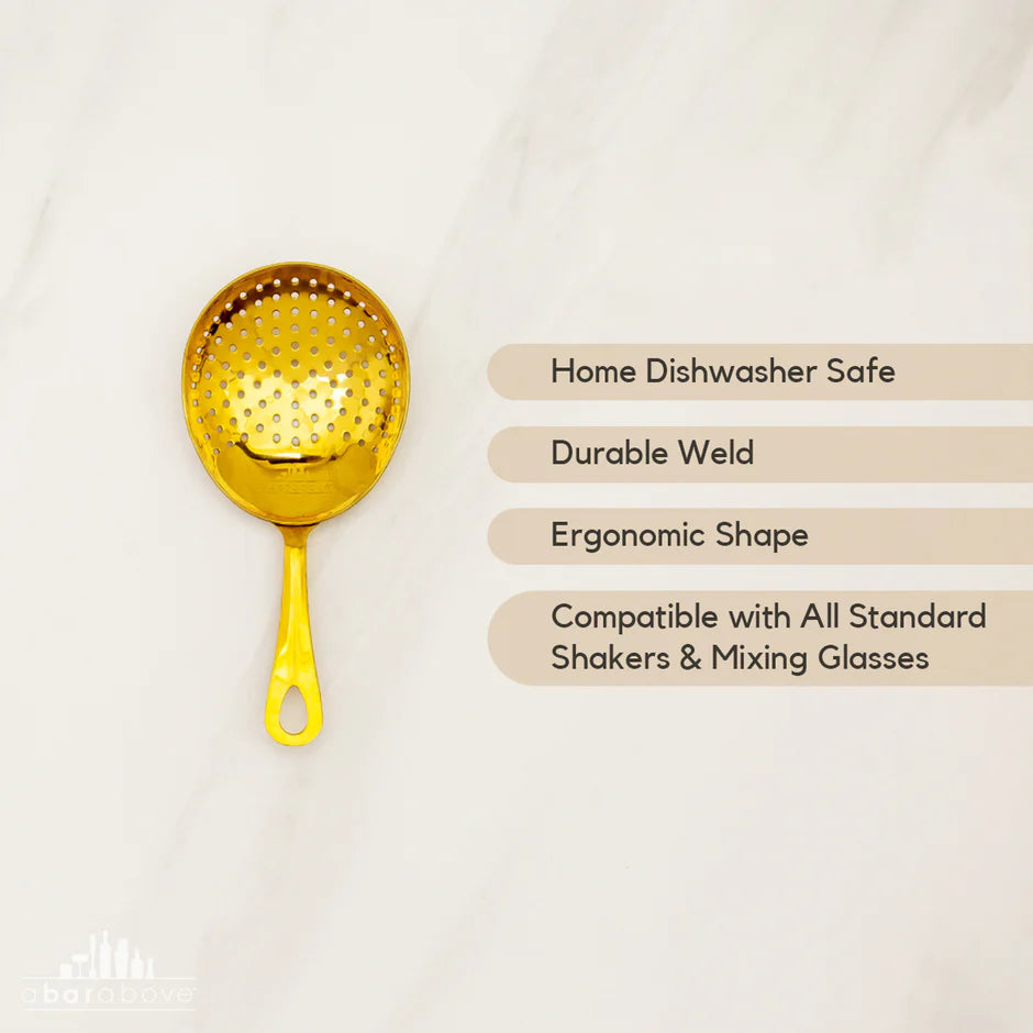 Bartender julep strainer
