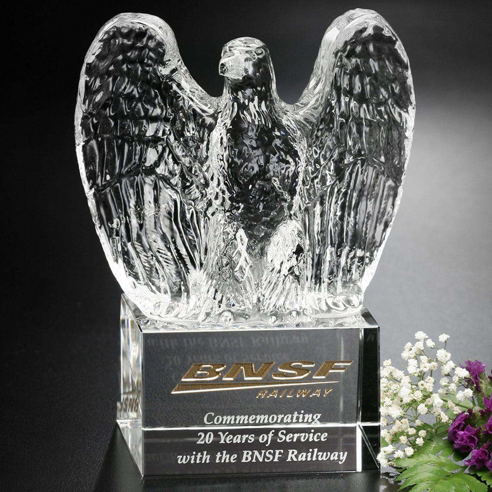 Golden Eagle 7"; sample personalization shown