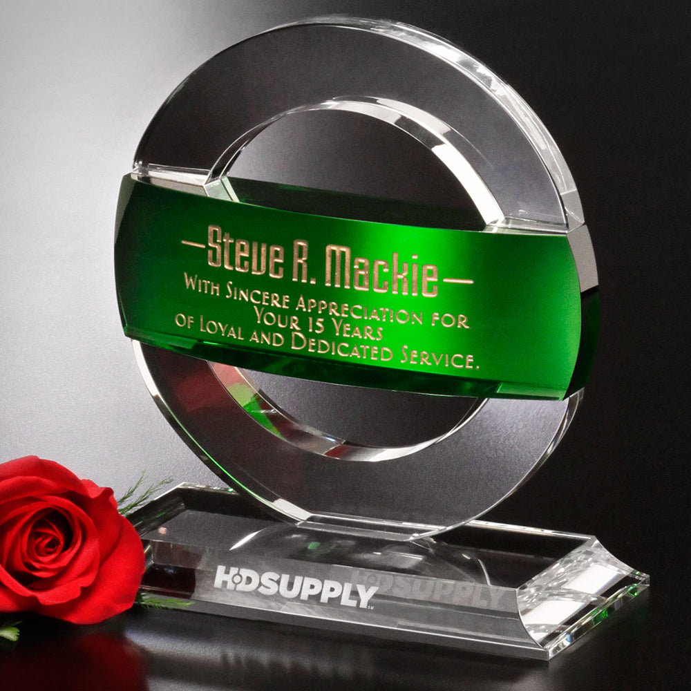 Greenville Award 7-3/4"; sample personalization shown