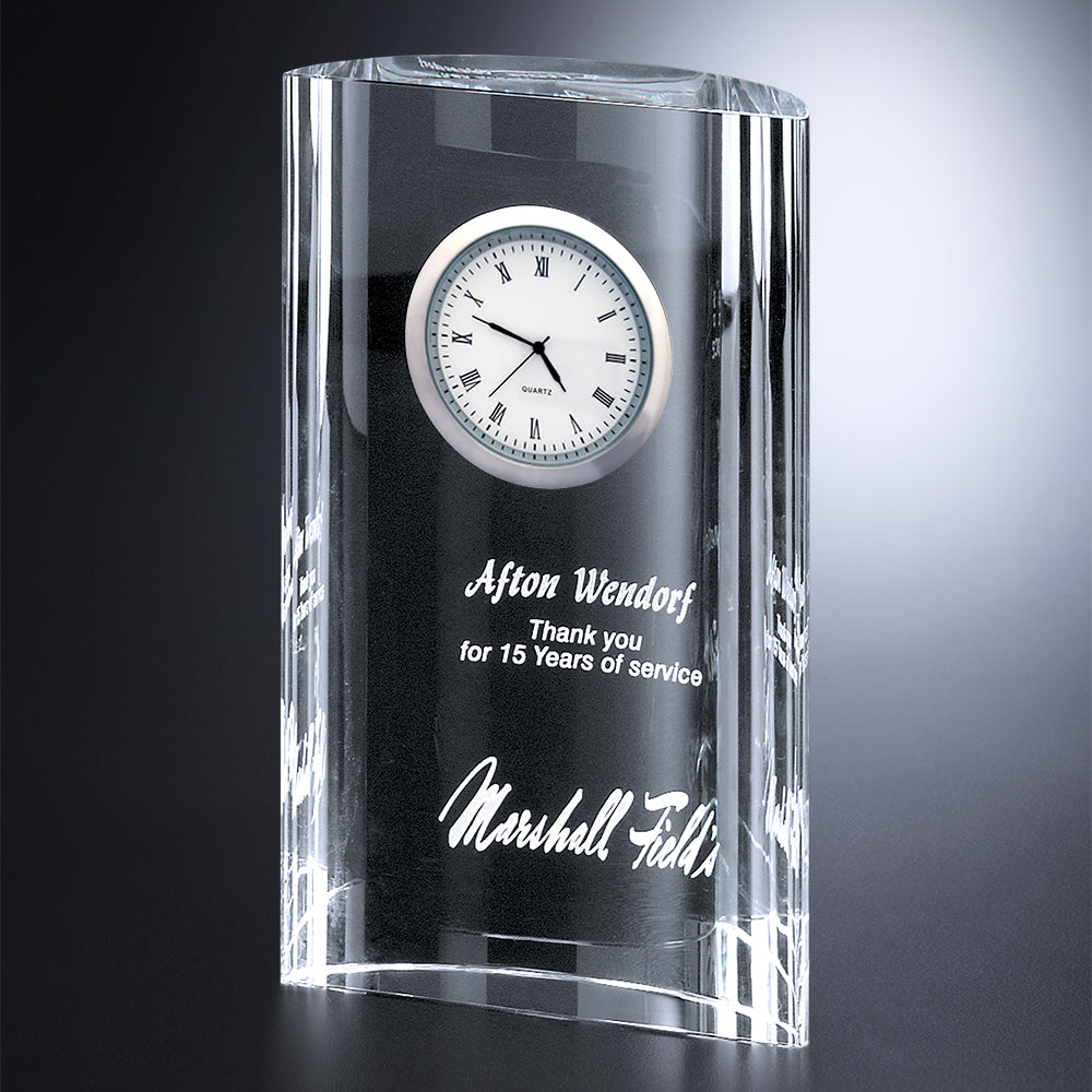Greenwich Clock 7"; sample personalization shown
