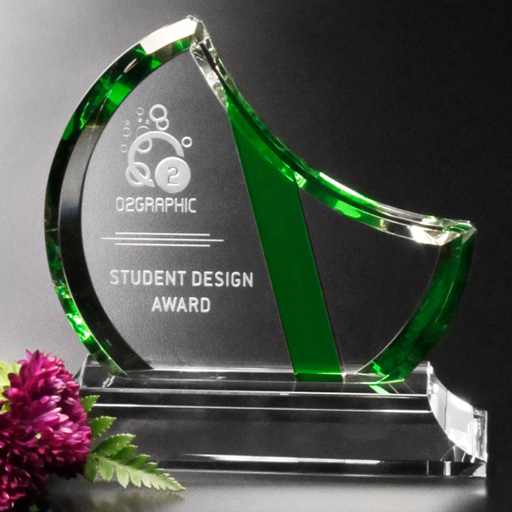 Gretna Award 6"; sample personalization shown