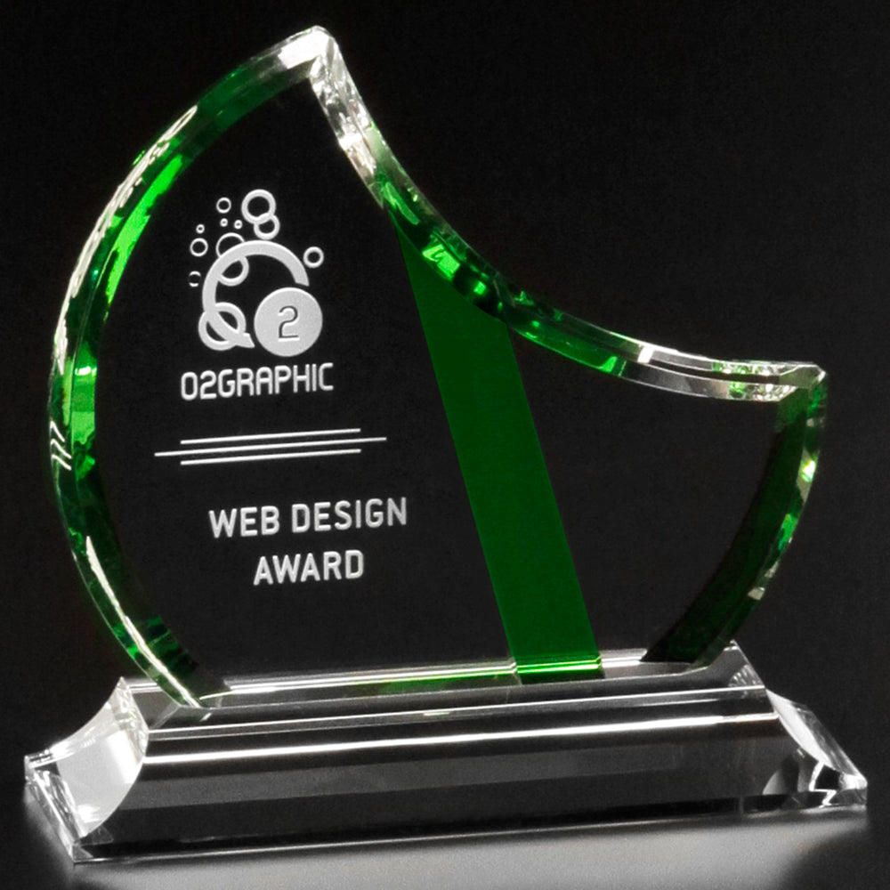 Gretna Award 7"; sample personalization shown
