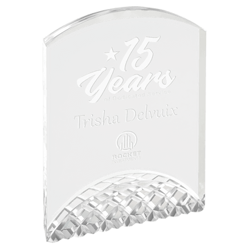 Silver 7" Horizon Acrylic