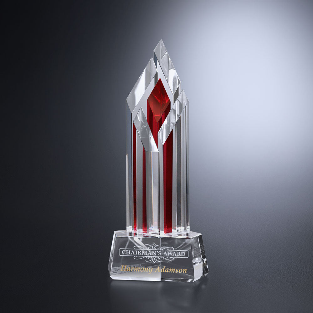 Halifax Ruby Award 9"; sample personalization shown