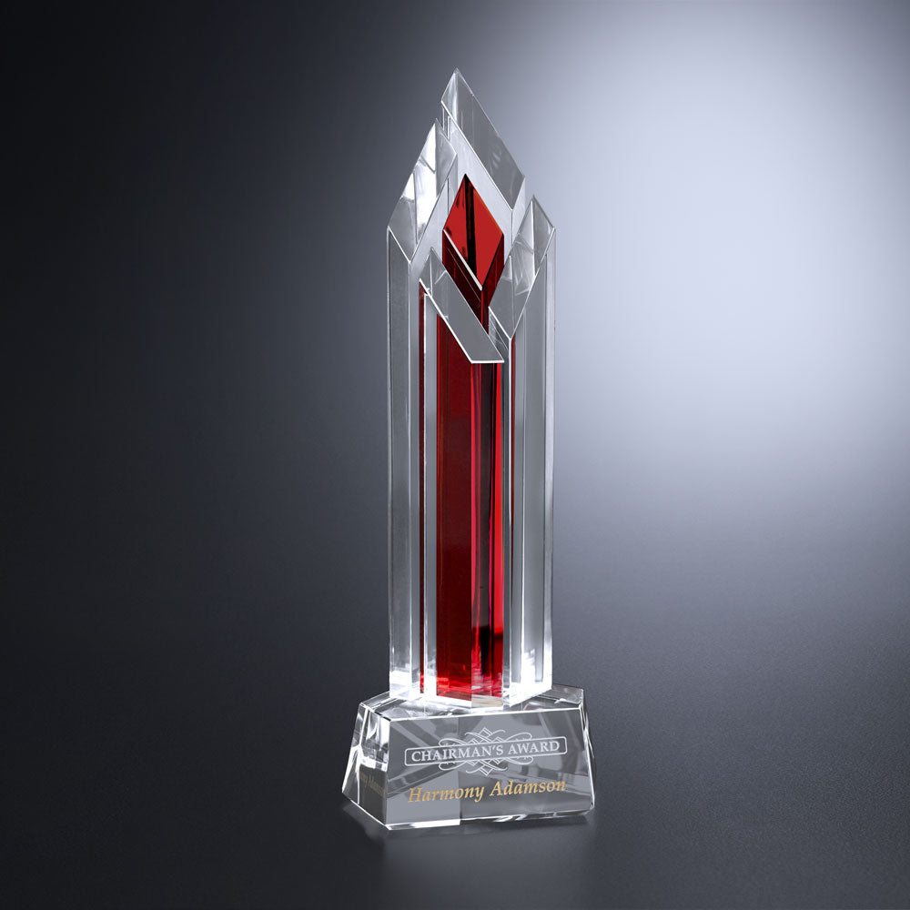 Halifax Ruby Award 11"; sample personalization shown