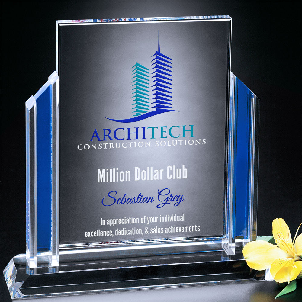 Heritage Award 8-1/2"; sample personalization shown