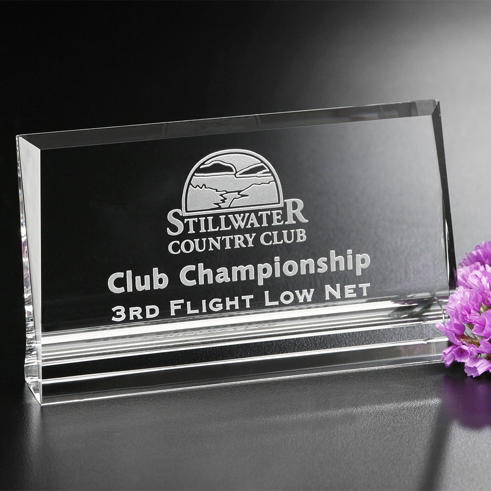 Hobart Award 5" W; sample personalization shown