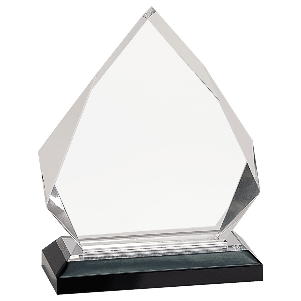5 1/4" x 6 3/4" Silver Diamond Impress Acrylic