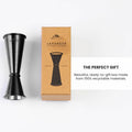 Black Japanese Jigger with gift box