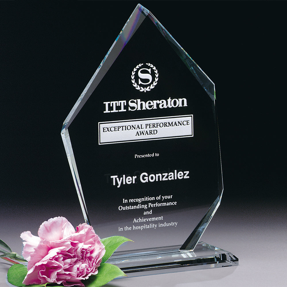 Imperial Peak Award 8-1/2"; sample personalization shown