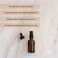 Bartender atomizer and eyedropper set