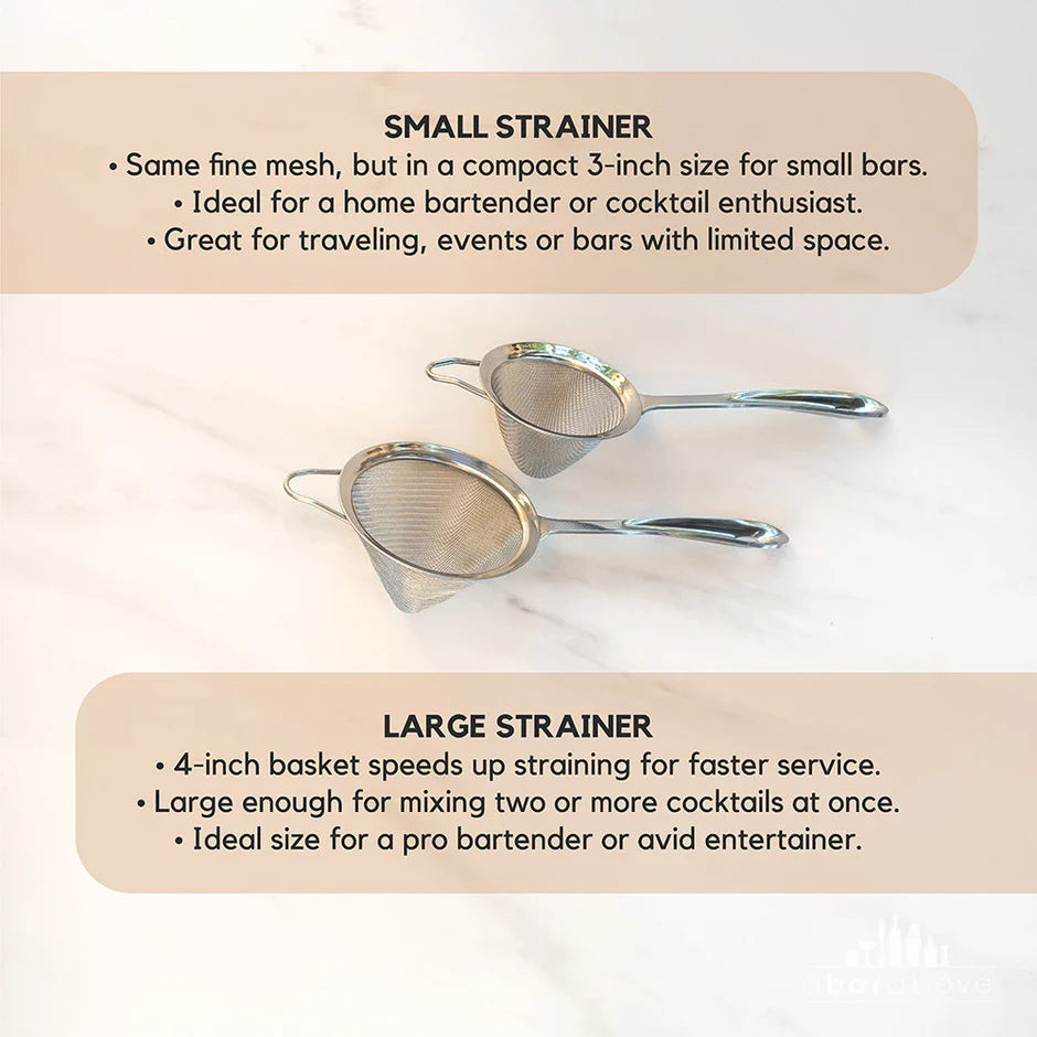 Stainless steel Fine Mesh Strainer | EngraveIt USA
