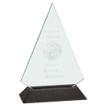 Jade Large Triangle Acrylic with Base