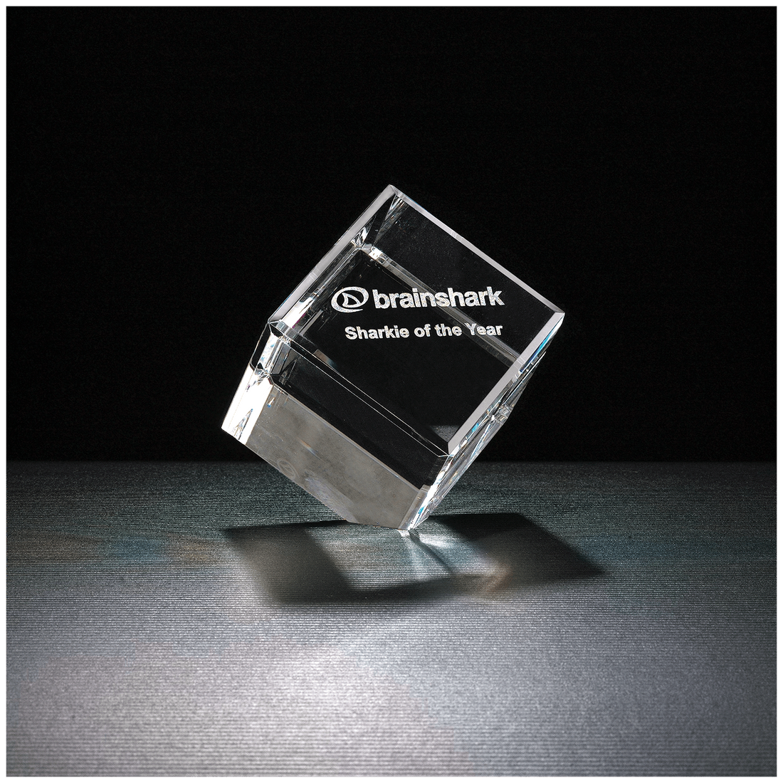 3" Cube Series, Clipped Cube Multi-Faceted Award