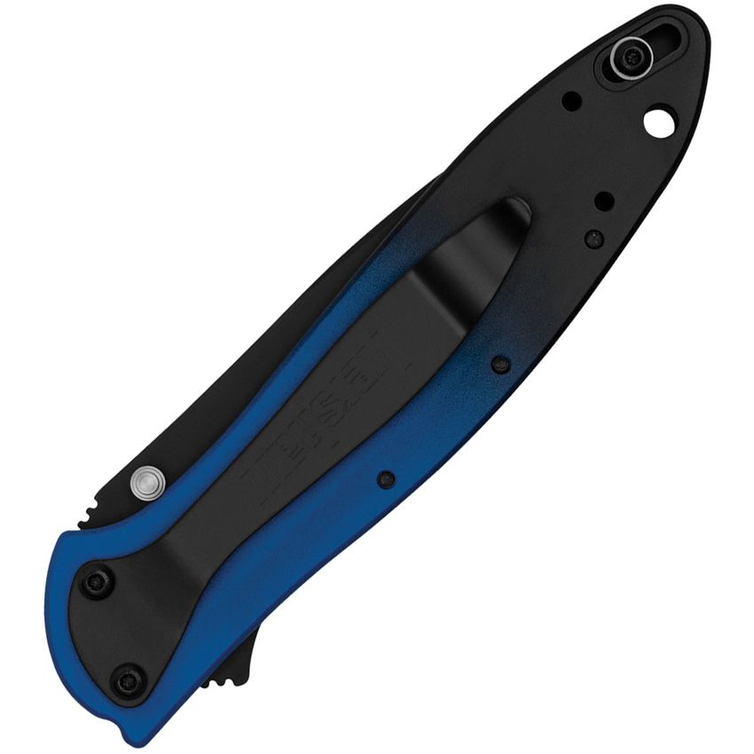 Leek Linerlock Blue Magna Cut