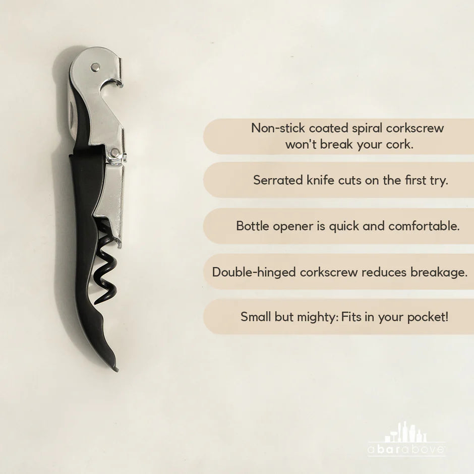 Portable Black Wine Opener