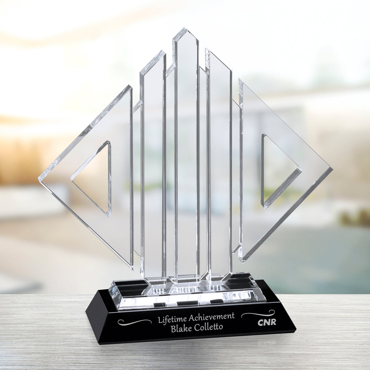 Kierland Award 10-1/4"; sample personalization shown