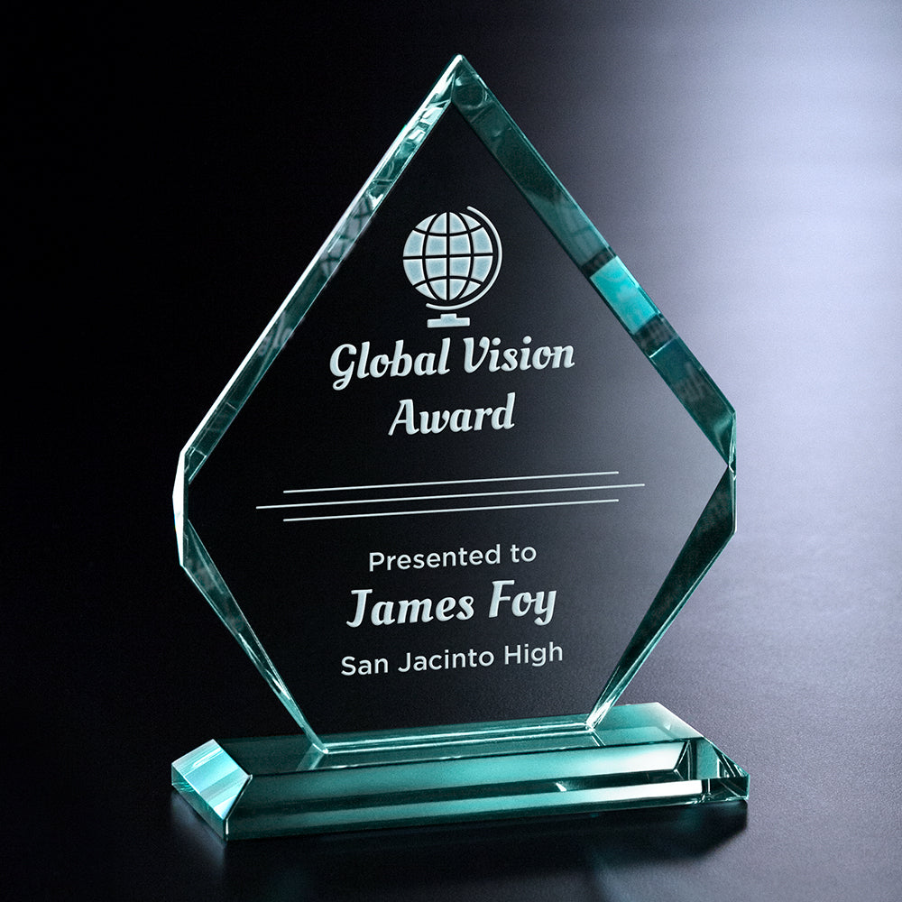 Kingsley Award 8-1/2"; sample personalization shown