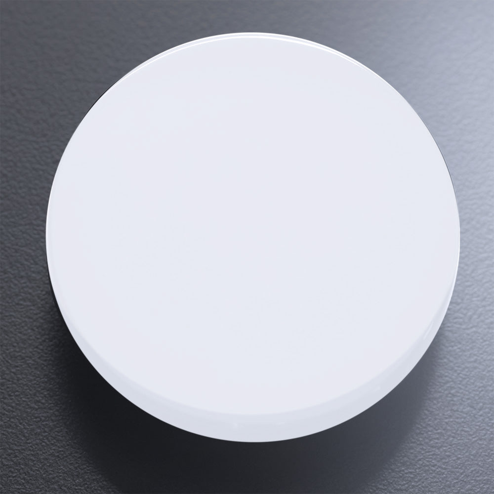 Kittery Goal-Setter Disc MD White; sample personalization shown