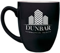 Black 16 oz. Ceramic Bistro LazerMug