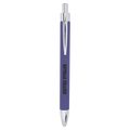 Purple Laserable Leatherette Pen