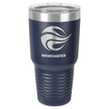 Polar Camel 30 oz. Navy Blue Ringneck Tumbler with Standard Lid