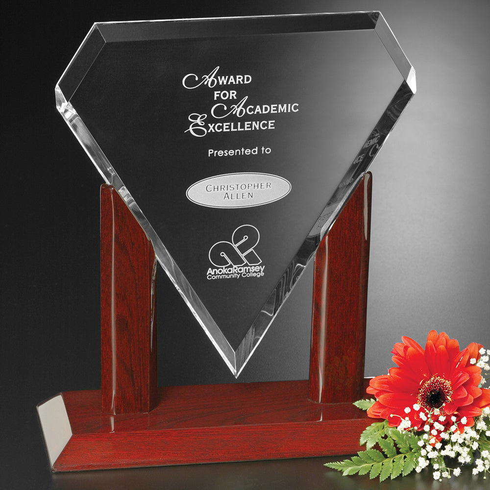 Marquise Award 10-1/4"; sample personalization shown