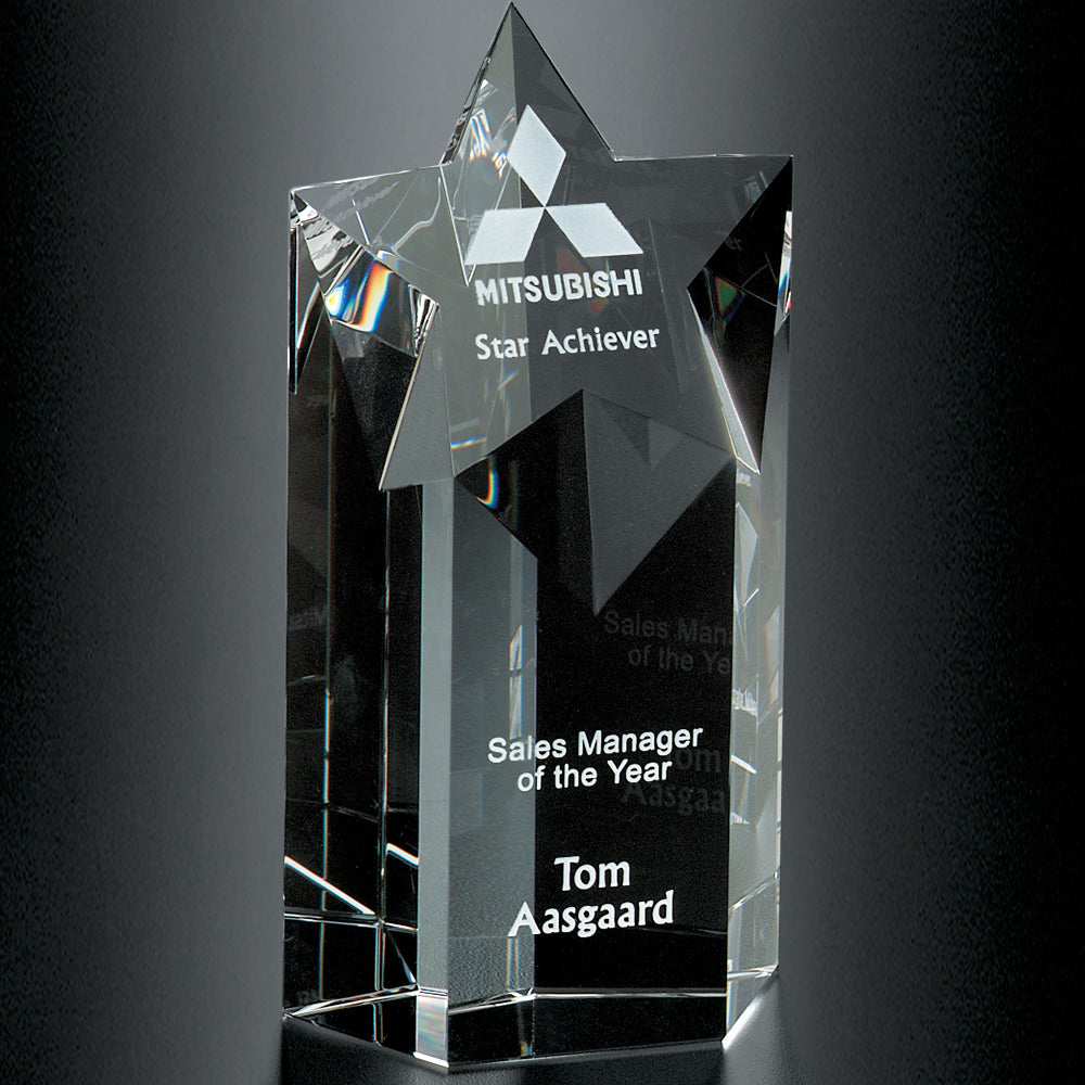 Mega Star 8"; sample personalization shown