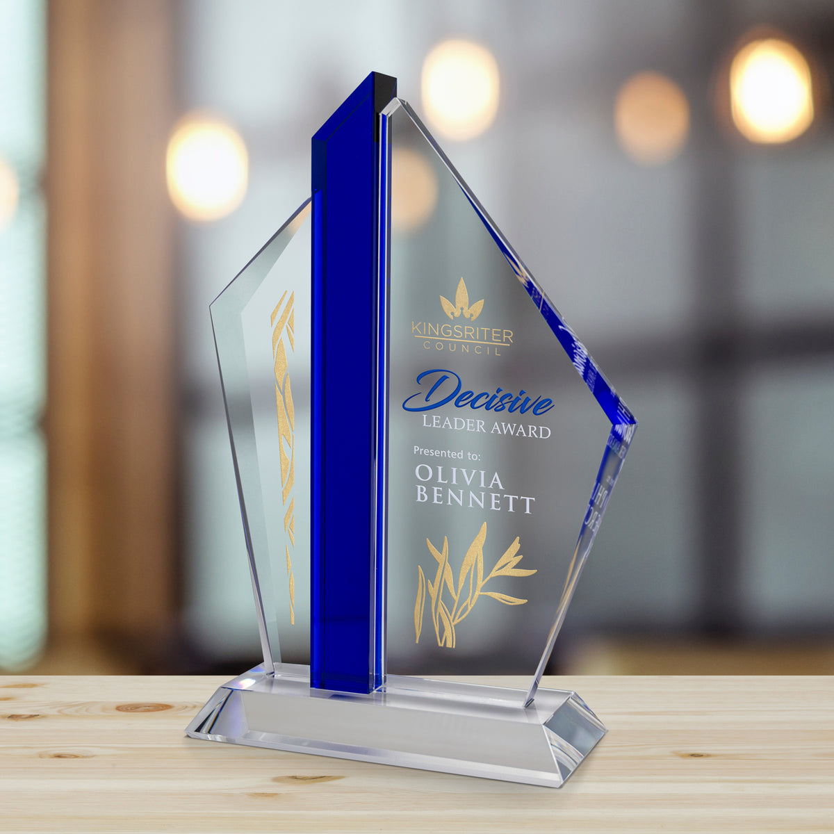 Miltona Award 10"; sample personalization shown