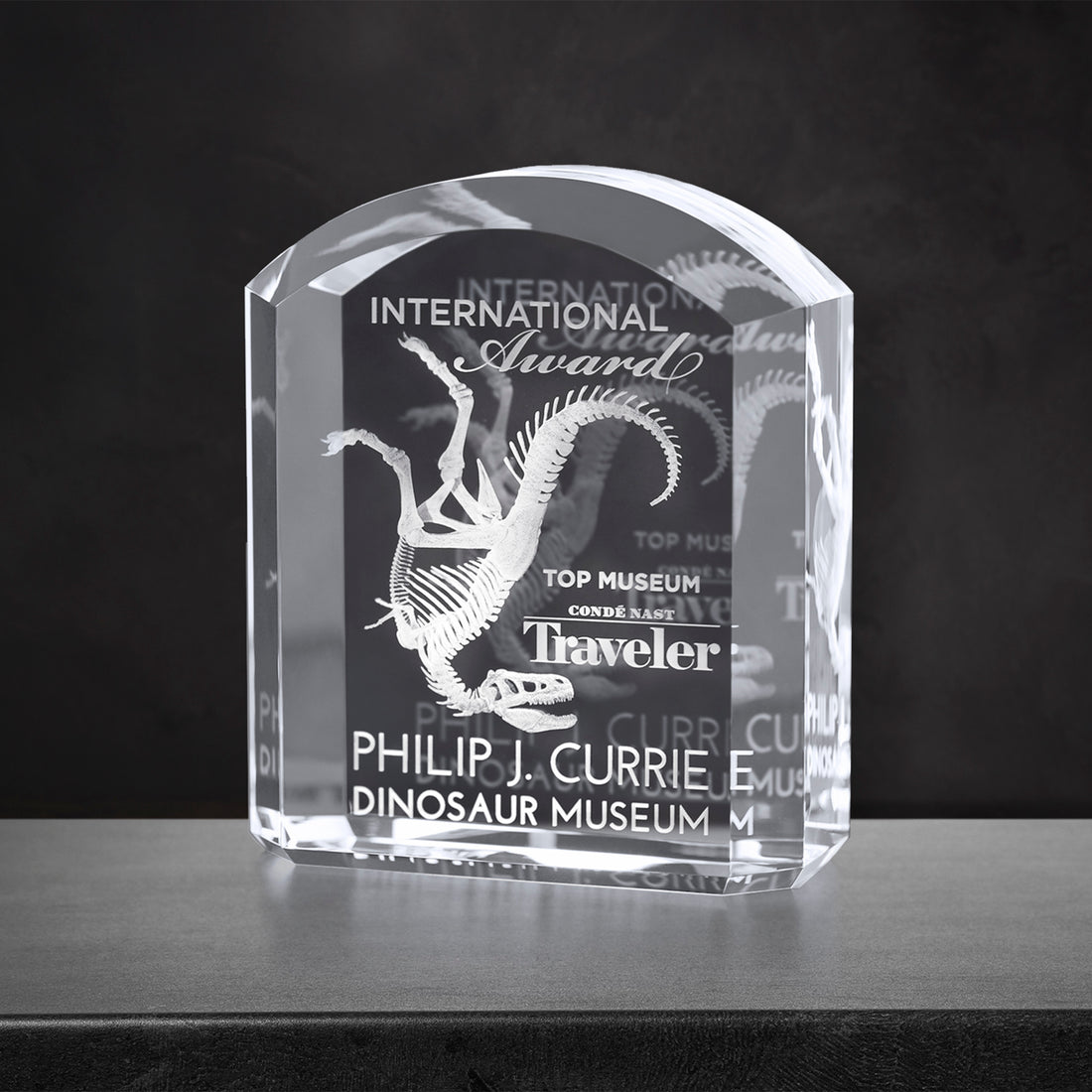 Morton Award 4"; sample personalization shown