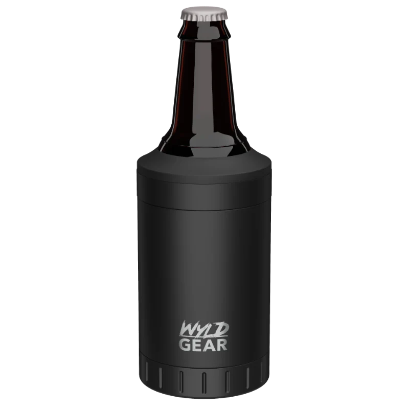 Premium 12oz Multi Can Cooler Black