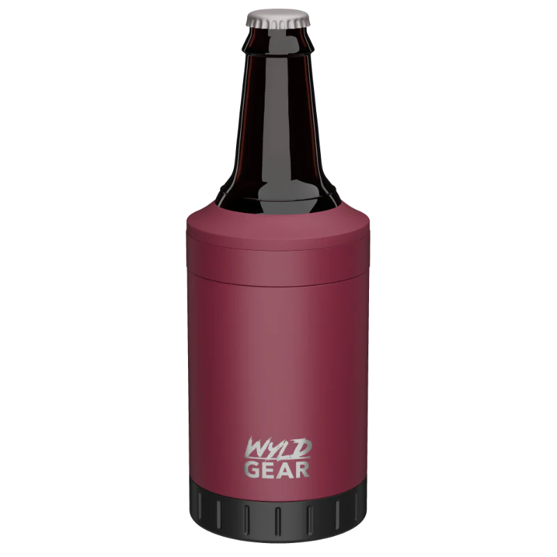 Beautiful 12oz Multi Can Cooler Maroon Red
