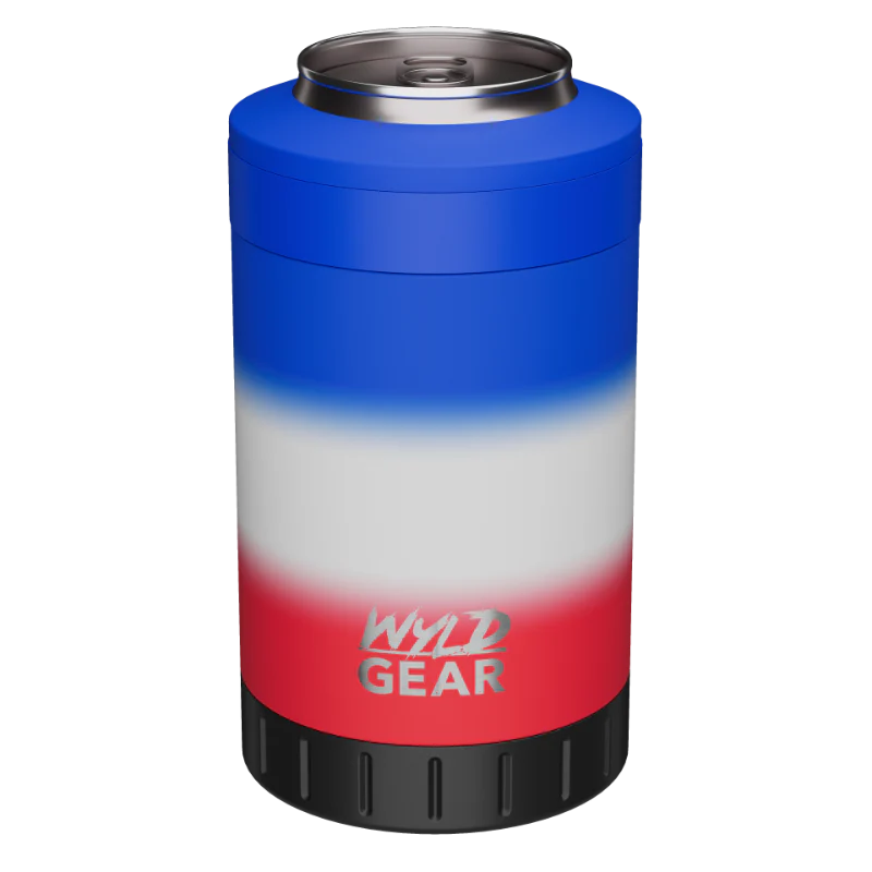 12oz Multi Can Cooler RWB