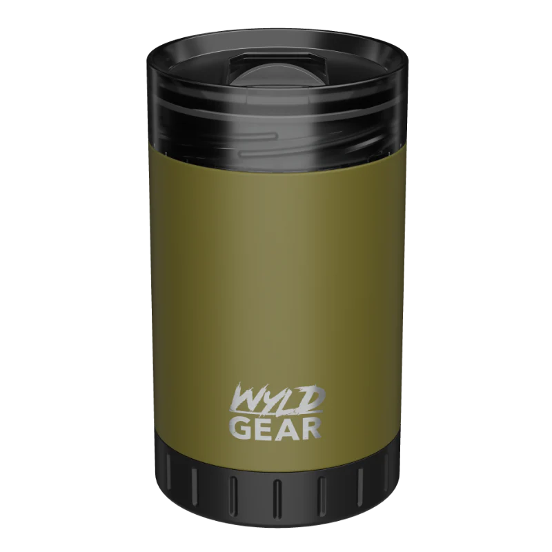 Stylish 12oz Multi Can Cooler OD Green