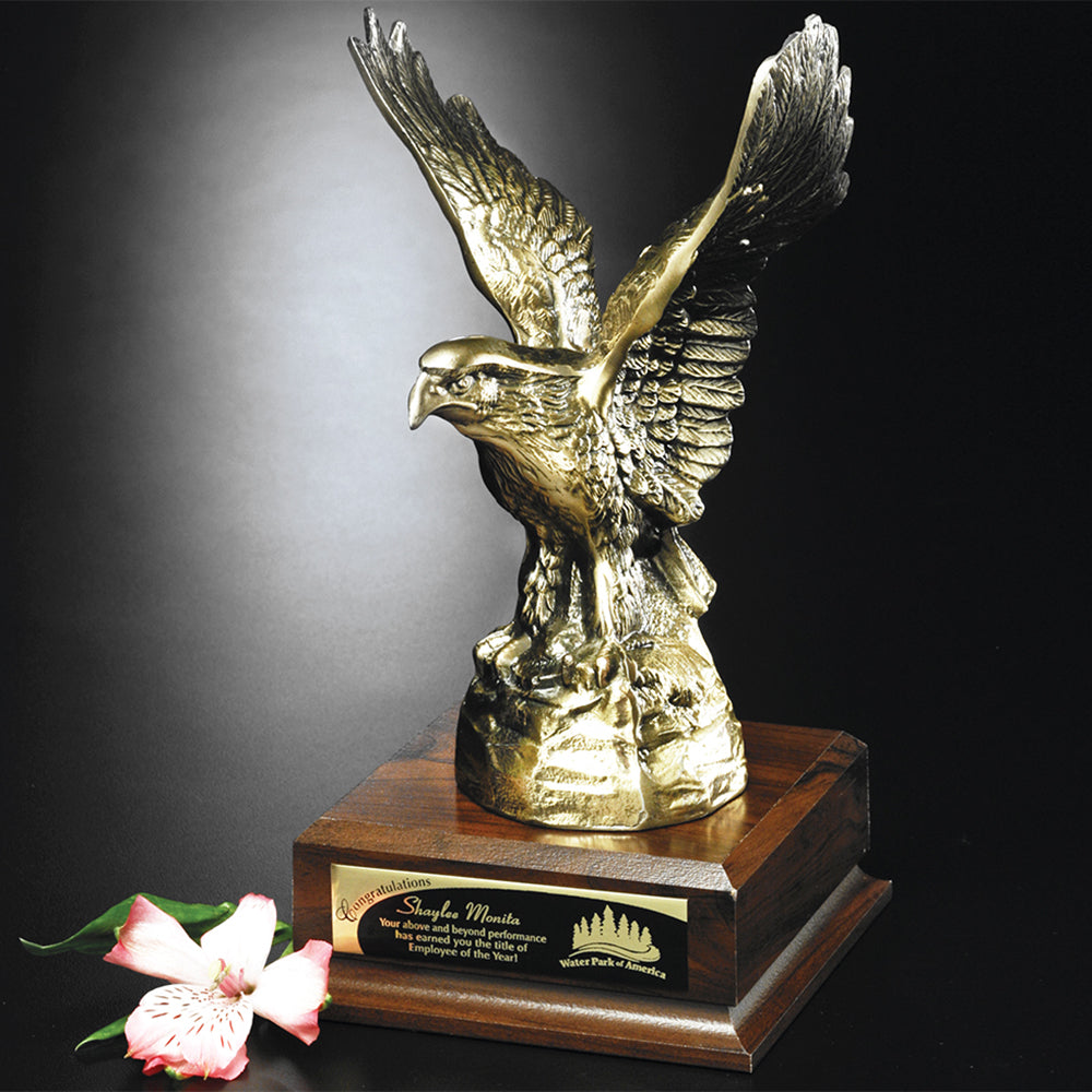 Noble Eagle 11"; sample personalization shown