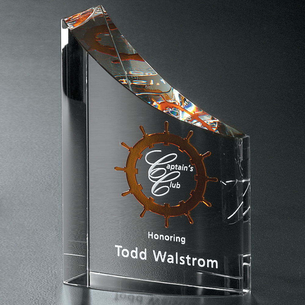 Pacifico Award 6"; sample personalization shown
